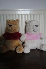 Lot 2 Peluche Disney Winnie l'ourson 90ème Anniversaire