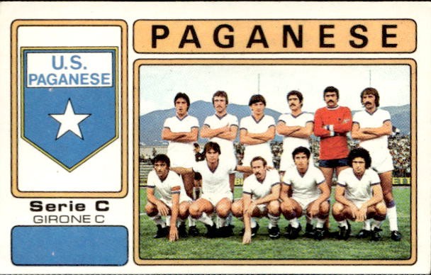 Figurina Calciatori Panini 1976/77 # 584 Paganese Serie C Girone C