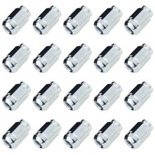 20x Radmutter M12x1,25 Kugel 35mm SW19 Geschlossen fester Anlage Verzinkt Stahl