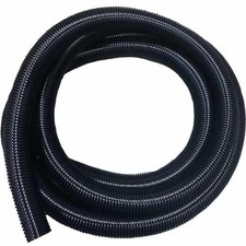 1 PC 15' 2"-1.5" Tapered Vacuum Hose - Black