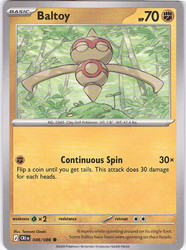 Baltoy 046/086 Chaos Rising Common