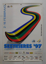 CAMPINATI MONDIALI DI SCI ALPINO FIS SESTRIERES 1997 68x98 cm