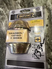 Defiant Deadbolt Keyed 2 Sides - 154 725