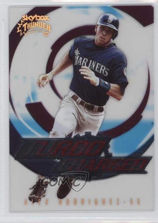 1999 Skybox Thunder Turbo Charged Alex Rodriguez #8[TC] 0k0
