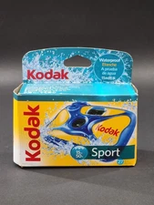 NIB KODAK Water & Sport AQUA SPORT underwater 35mm Dispose CAMERA waterproof