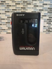 Sony Walkman WM-F2041 FM/AM Stereo Radio Cassette Recorder - For Parts Read