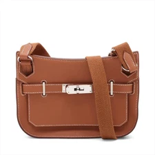 Hermès Gypsiere mini Evercolor Gold Silver Metal Fittings K: 2025