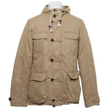 Tom Tailor Denim, Dufflecoat, Herren, Größe: M, Beige, Baumwolle/Polyamid #Vdv