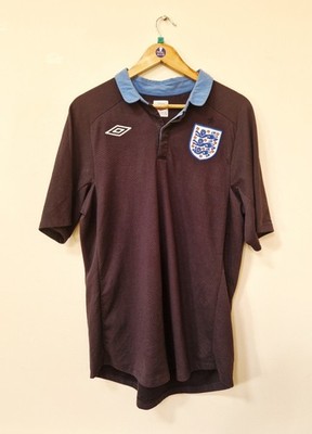 ORIGINAL ENGLAND SELTENES AUSWÄRTS UMBRO FOOTBALL SHIRT TRIKOT 2012 - ERWACHSENE LARGE 
