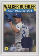 2021 Topps 1986 Topps All-Star Baseball Relics Walker Buehler #86ASRWBU 1ds9