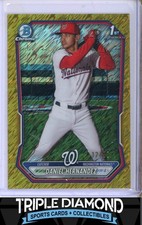 2026 Bowman Chrome 1st Daniel Hernandez Prospect Gold Shimmer #12/50 N731