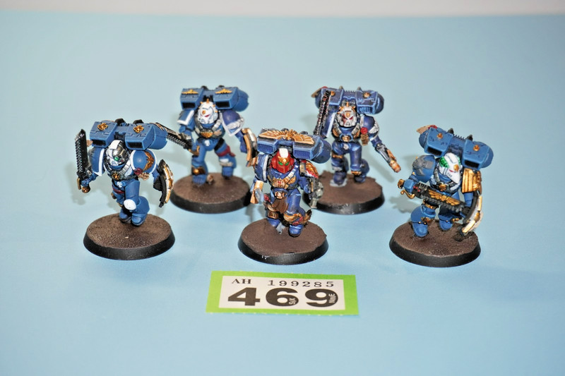 Warhammer 40k Space Marine Vanguard Veteran Squad x 5