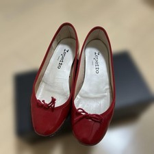 Rare scarpe da ballo Repetto Camille rosse smaltate taglia EU36/US6