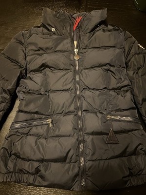 Moncler MELUSINE Kinder Daunenjacke Navy Gr. 10 / 140 Original Luxus Winterjacke