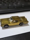 Hot Wheels ~ 1969 Redline ~ Gold ~ Custom Continental Mark III
