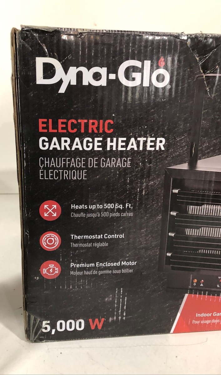 5000 Watt 7500 Watt Heater Square Footage Comfort Zone Garage