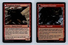 Fangblade Brigade #139/277 MTG Innistrad Midnight Hunt Uncommon Foil 2021 TCG