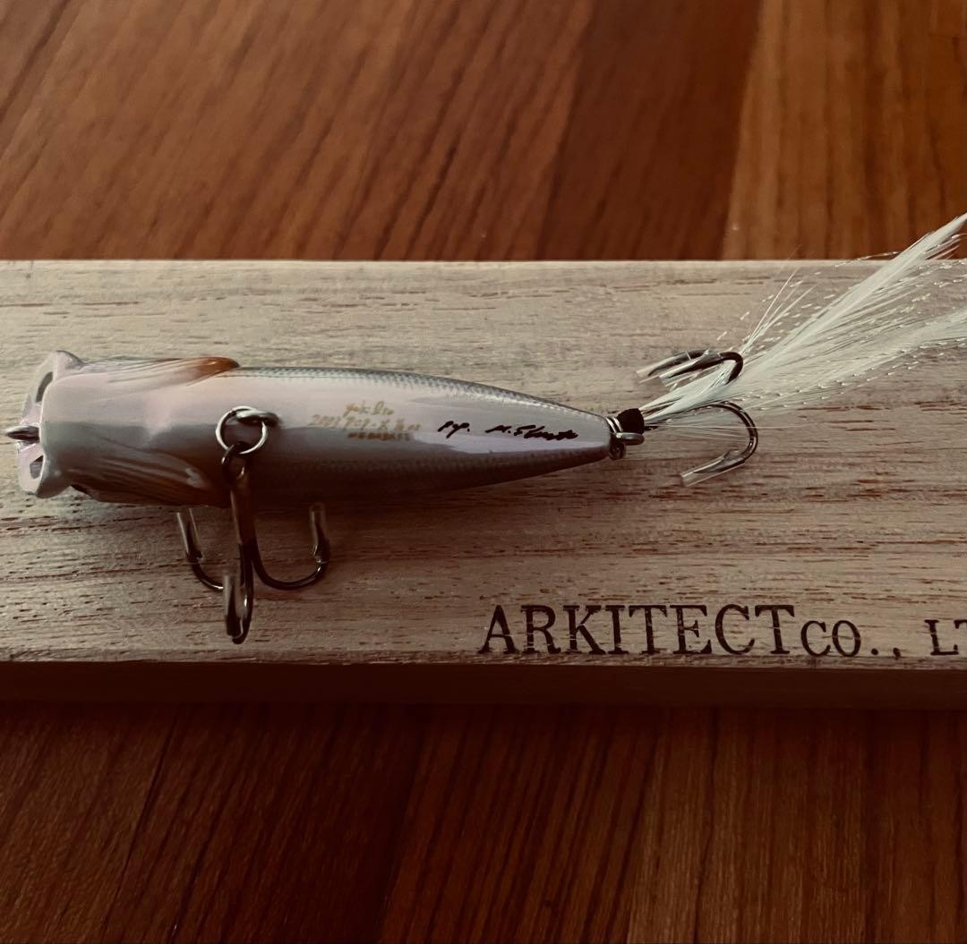 Megabass POP-X Architect Shuto Musashi Repaint Oikawa 2003 Fishing Lure - Image 3