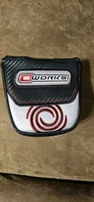 ODYSSEY O WORKS MALLET PUTTER COVER *GREAT CONDITION* HEADCOVER