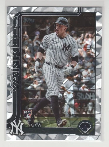 2025 Topps Rookie BEN RICE Rc DIAMANTE FOIL \*Yankees\* Ben Rice Topps Diamante Rc