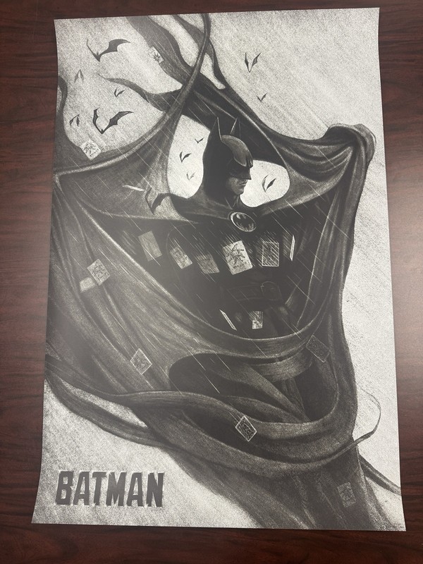 Batman 89 24x36 Peter Strain Bottleneck Mondo Poster Sold out 6x/125