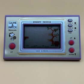 Nintendo Game & Watch SNOOPY TENNIS SP-30 1982 w/ Box Vintage Japan