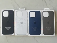 Genuine Apple iPhone 16 PRO MAX (6.9") Silicone Case w/Magsafe - Multiple Colors