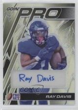2024 Leaf Pro Set Metal Goin' Silver Prismatic 5/15 Ray Davis #GP-RD1 Auto 9cf