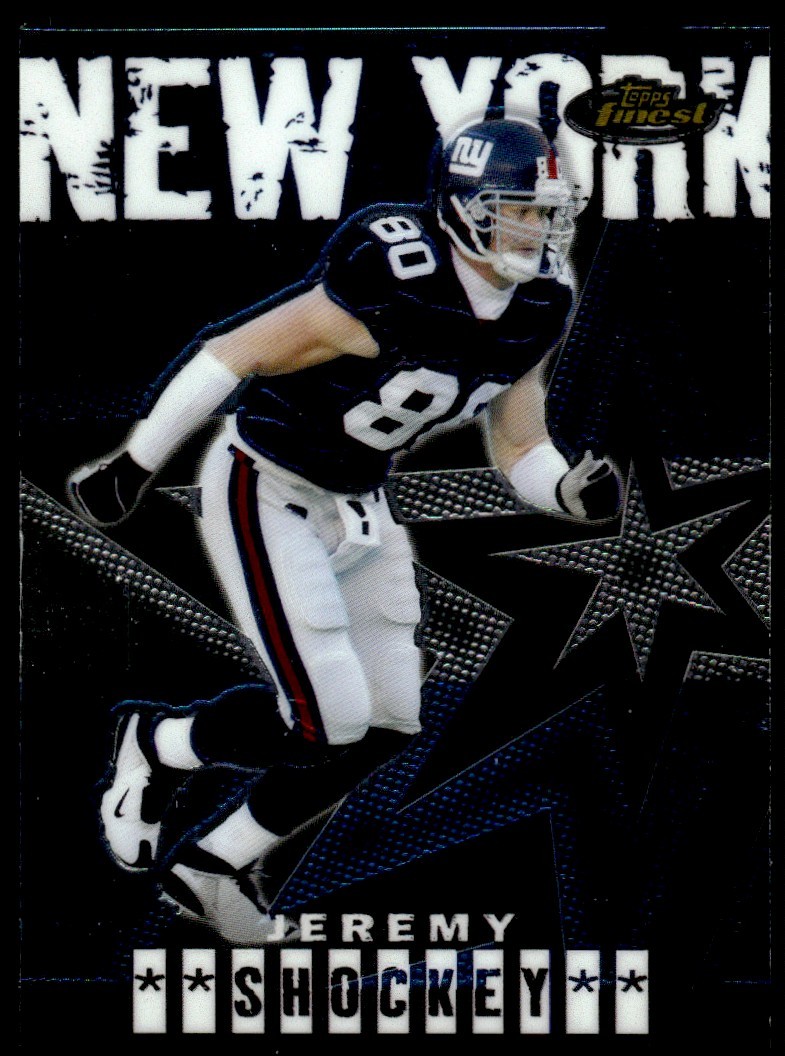 2004 Finest Jeremy Shockey New York Giants #35