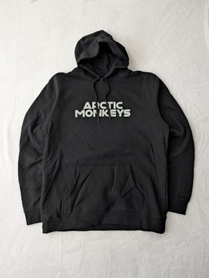 Arctic Monkeys Hoodie Mens 2XL Black North American 2023 Tour Pullover Band NEW