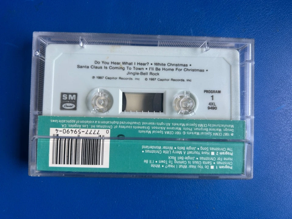 Vintage Cassette The Hollyridge Strings Christmas Cheer Various - Image 2 of 3