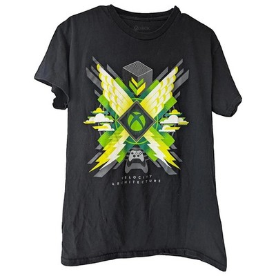 Xbox Velocity Architecture Shirt Men's Medium Black Series X Graphic Promo Tee