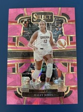 2024 Panini Select WNBA #55 Haley Jones Pink Ice Concourse