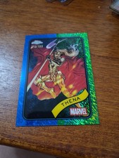 2025 Topps Chrome Marvel Thena Blue Green Shimmer Refractor #2 19/199 C006661