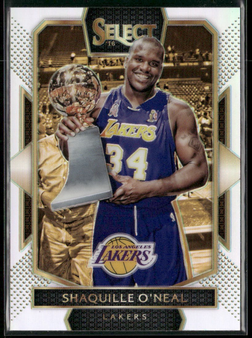 2016-17 Panini Select #298 Shaquille O'Neal Silver Prizms