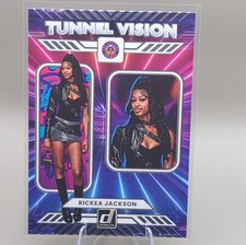 2025 Panini Donruss WNBA Rickea Jackson Tunnel Vision #12 Los Angeles Sparks