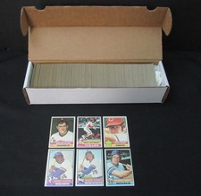1976 Topps Baseball w/Traded Complete Set (704) Brett RC Yount RC Aaron 198496