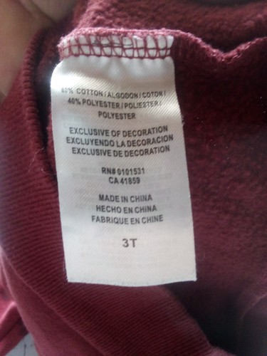Toddler Boy Mickey Mouse Pullover Sweatshirt - Burgundy Size 3T - Picture 5 of 5