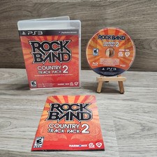 Rock Band Country Track Pack 2 (PlayStation 3, PS3) CIB! Tested
