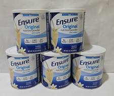 ENSURE ORIGINAL NURTRITION POWER VANILLA 8G PROTEIN 14.1 OZ 5 PACK EXP. 2/2026