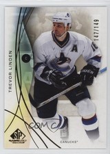 2024-25 Upper Deck SP Game Used Legends Gold 147/149 Trevor Linden #196 1ot4