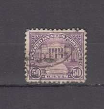 Timbre Ancien ETATS UNIS 1922-25 Arlington Amphithéatre 50c N°570 Oblitéré Rare