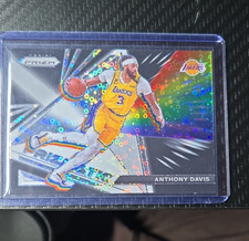 Panini 2021-22 Prizm Prizmatic silver disco #21 Anthony Davis Los Angeles Lakers