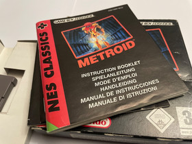 Metroid - NES Classics - Gameboy Advance Game Boxed With Manual Box Rare Retro