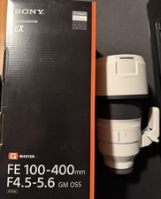 Sony G-Series FE 100-400mm f/4.5-5.6 GM OSS Lens - White (SEL100400GM)