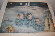 Paul D. Ortlip SIGNED Navy Crew Apollo 12 Lun...