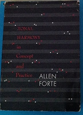 TONAL HARMONY IN CONCEPT AND PRACTICE By Allen Forte - Hardcover