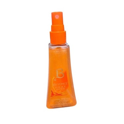 Beyonce Heat Rush Sparkling Body Mist 4.2 fl oz Shimmer Fragrance Spray Orange