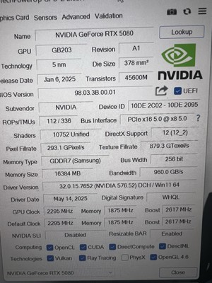 RTX 5080 FE (Founders Edition)