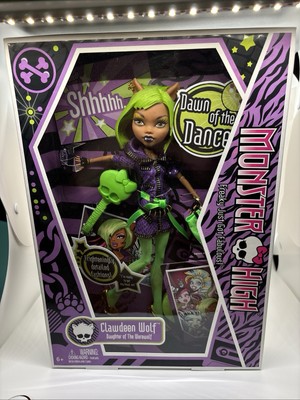 Monster High Dawn Of The Dance Clawdeen Wolf Rare Brand New In Box